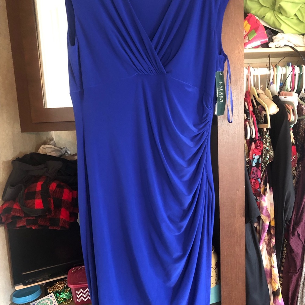 Ladies beautiful blue dress